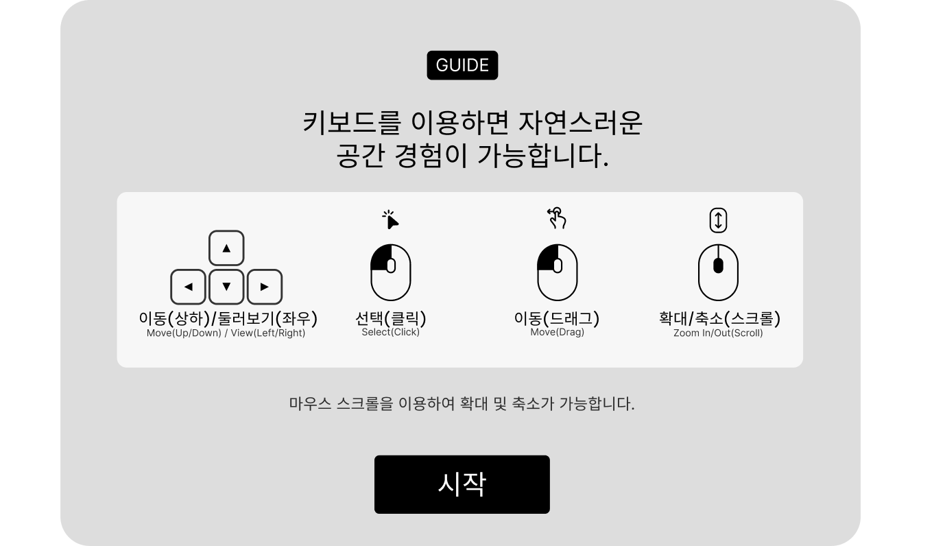 VR 쇼룸 안내